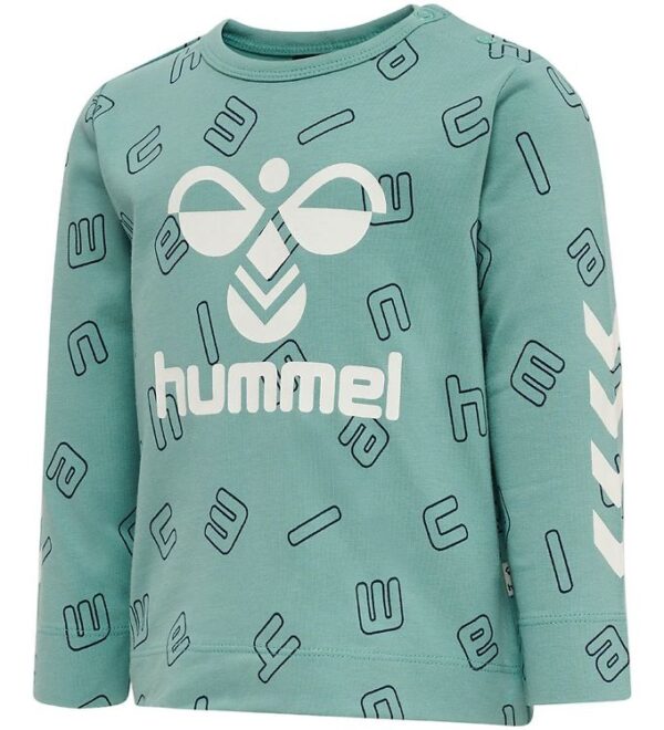 Hummel bluse - hmlAthens - Mineral Blue Hummel bluse - hmlAthens - Mineral Blue