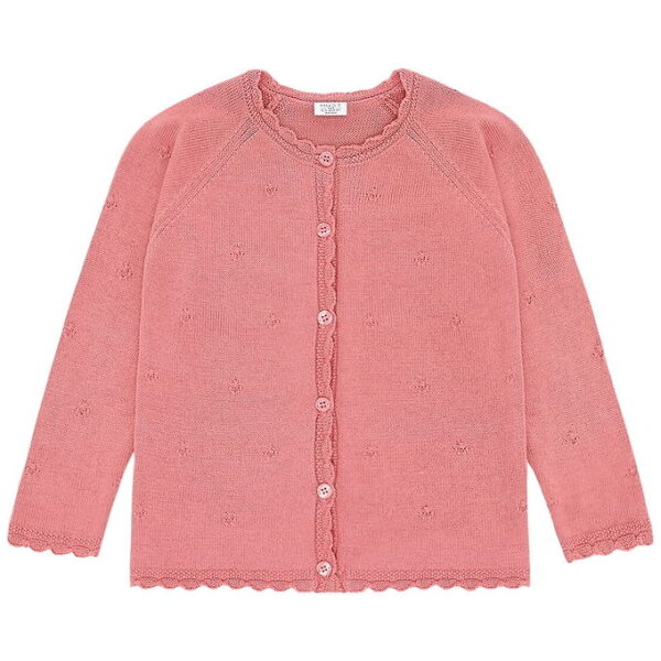 Hust and Claire Cardigan - HCCilja Pointelle - Sorbet