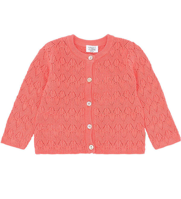 Hust and Claire Cardigan - Strik - Cilja - Wild Coral