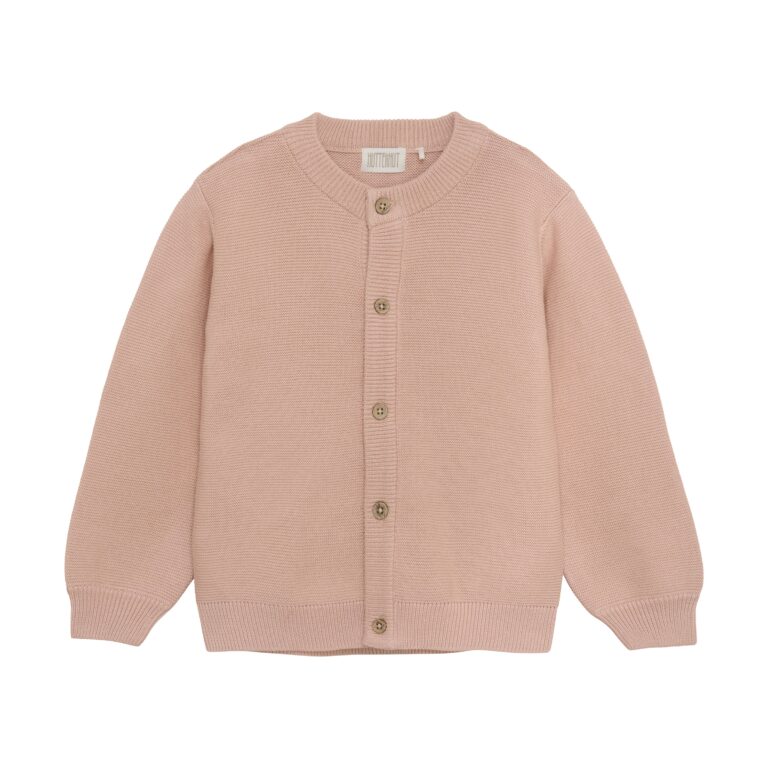 Huttelihut Strik Cardigan - Mahogany Rose - 86 cm Huttelihut Strik Cardigan - Mahogany Rose - 86 cm