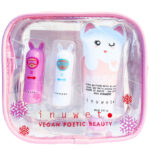 Inuwet Gavesæt - Læbepomader/Håndcreme - Cotton Candy/Cupcake