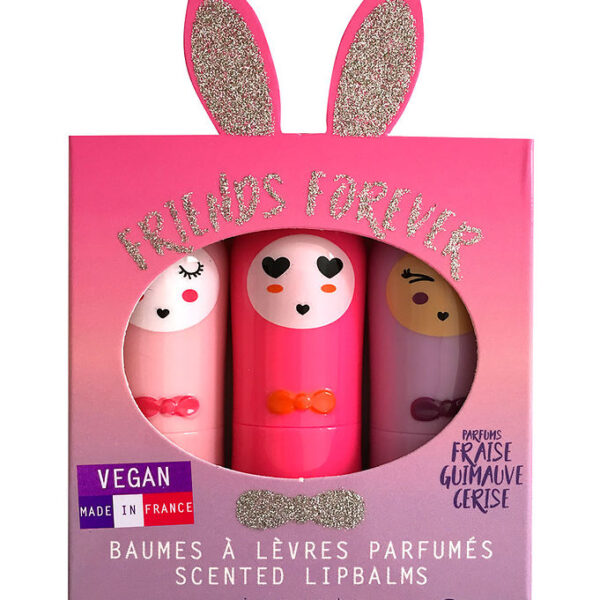 Inuwet Læbepomade - 3-pak - Friends For Ever