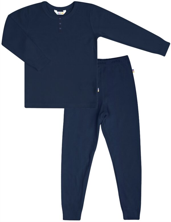 Joha Nattøj - økologisk bambus - Mørkeblå