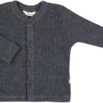 Joha Uld Cardigan Rib Grå