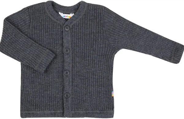 Joha Uld Cardigan Rib Grå