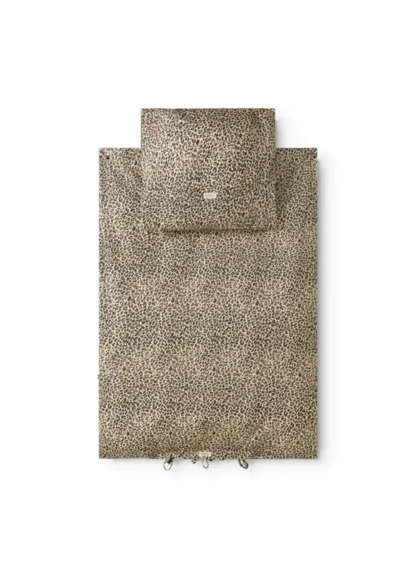 Junior Sengetøj Brown Leo 100 x 140 cm