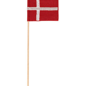 Kay Bojesen Flag - 18,5 cm - Mini - Rød/Hvid