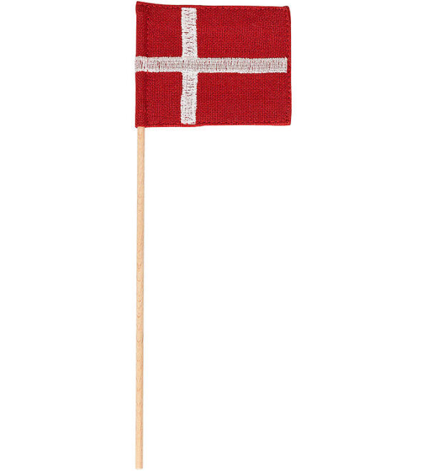 Kay Bojesen Flag - 18,5 cm - Mini - Rød/Hvid