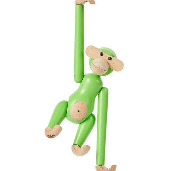 Kay Bojesen Træfigur - Abe - Mini - Lys Grøn