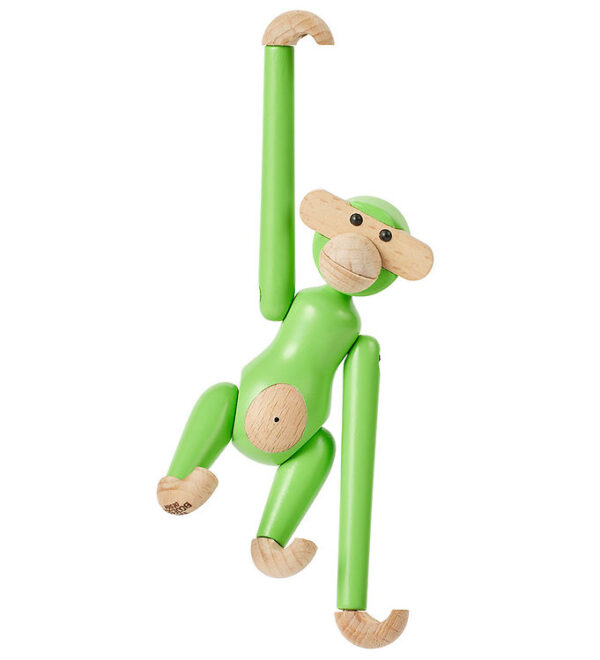 Kay Bojesen Træfigur - Abe - Mini - Lys Grøn