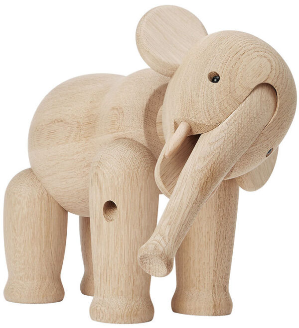 Kay Bojesen Træfigur - Elefant - Stor - 22 cm - Eg