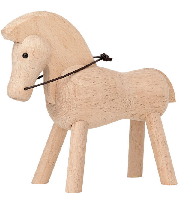 Kay Bojesen Træfigur - Hest - 14 cm - Bøg