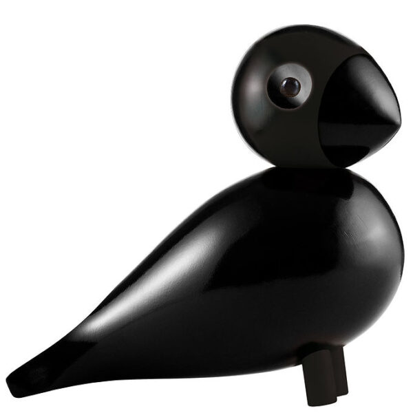 Kay Bojesen Træfigur - Sangfugl - 15 cm - Ravn