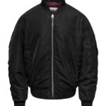 Kids Only Bomberjakke - KogMinna - Black/Mauve Wine