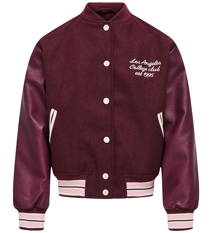Kids Only Bomberjakke - KogWestCoast - Mauve Wine
