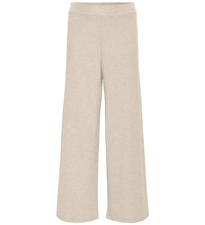 Kids Only Bukser - KogNella - Rib - Noos - Pumice Stone/Melange