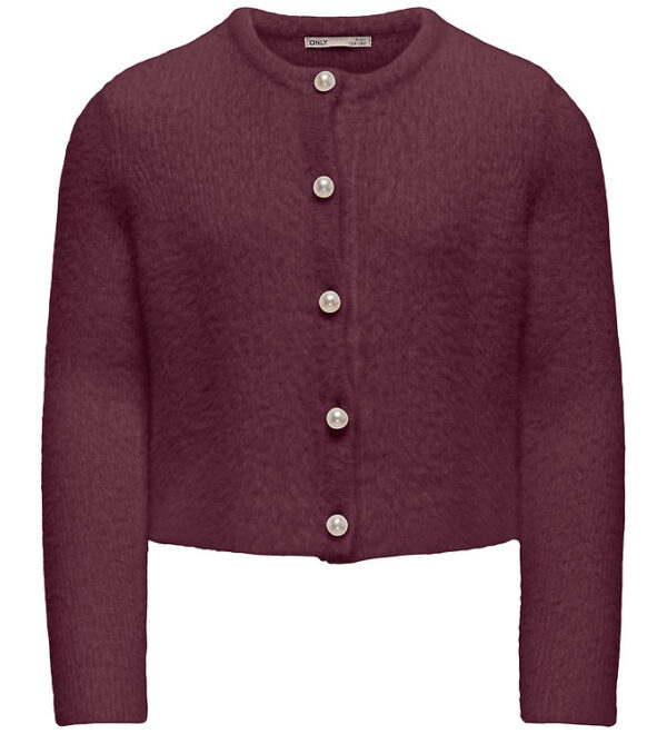 Kids Only Cardigan - Strik - Noos - KogPiumo - Mauve Wine