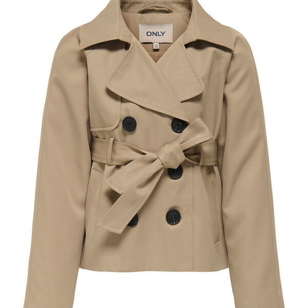 Kids Only Frakke - KogChloe - Kort - Tannin