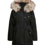 Kids Only Jakke - Noos - KogIris - Sort/Fur Light Grey