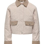 Kids Only Overgangsjakke - KogRosalina - Moonbeam/Corduroy/Silve