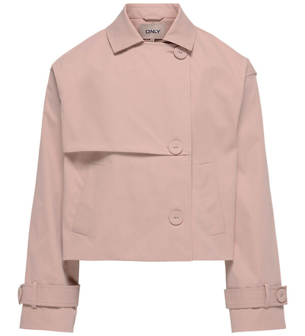 Kids Only Overgangsjakke - Kort - KogApril - Adobe Rose