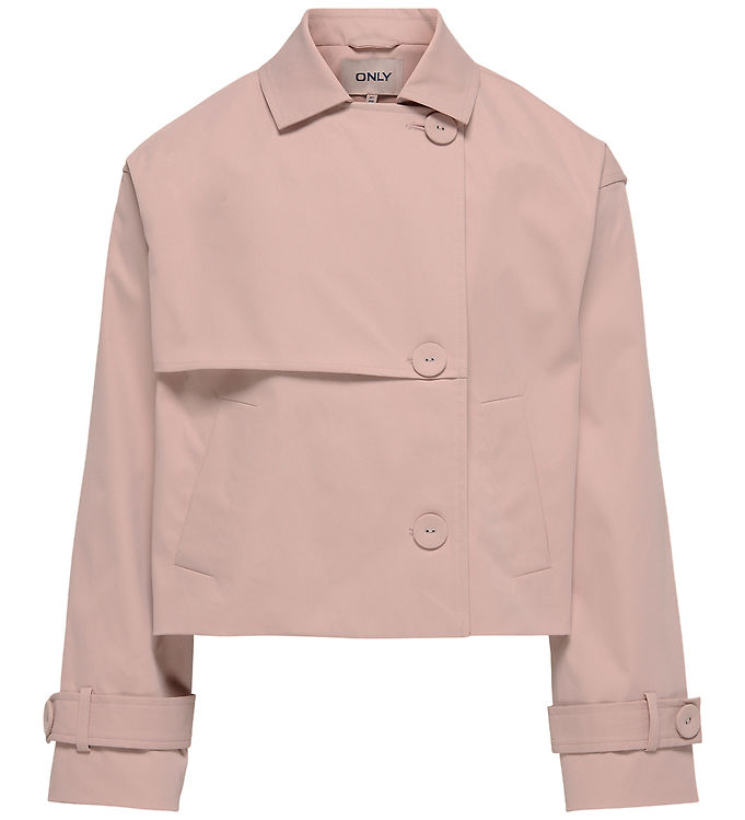 Kids Only Overgangsjakke - Kort - KogApril - Adobe Rose