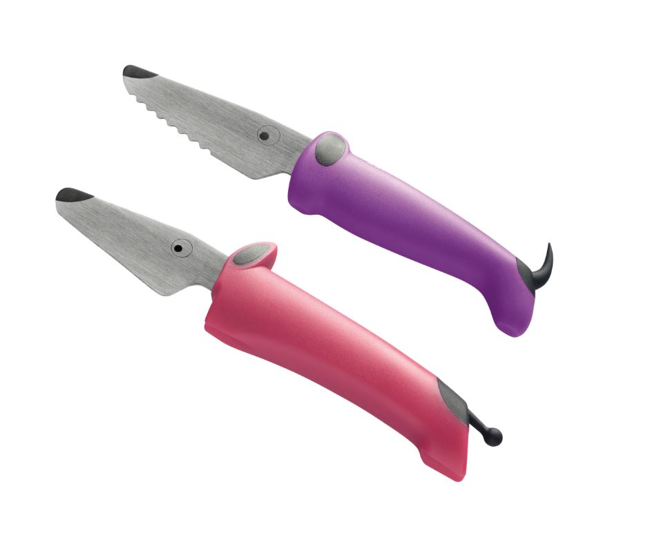 Kinderkitchen | Børneknivsæt - Pink/Lilla