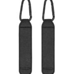 KongWalther Barnevognskroge - 2 stk - Sort