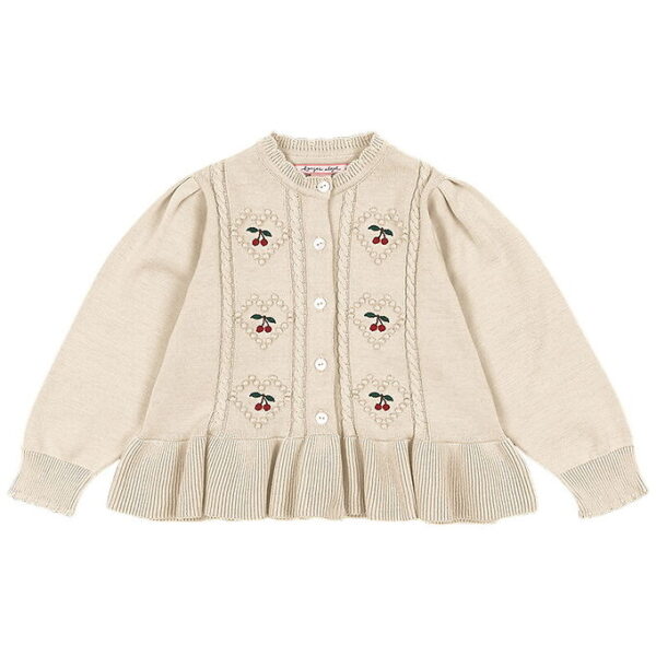 Konges Sløjd Cardigan - Strik - Soleil - Pearled Ivory