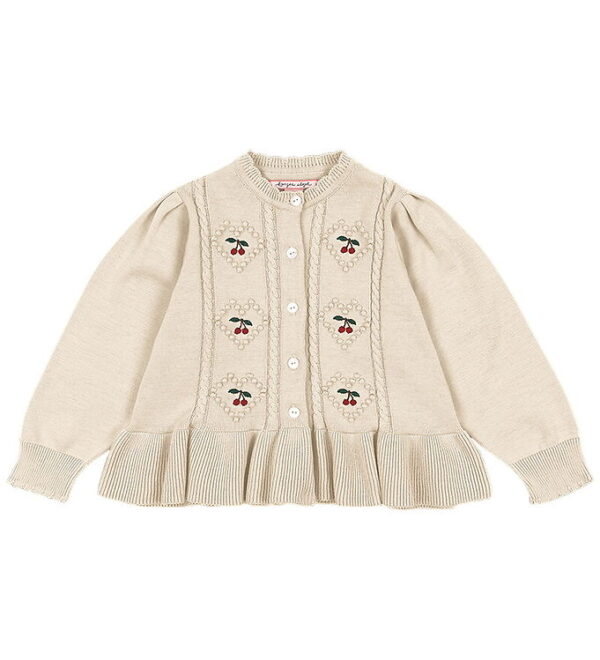 Konges Sløjd Cardigan - Strik - Soleil - Pearled Ivory