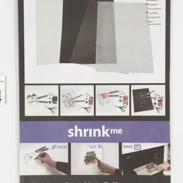 Krympeplast ass 4ark 20x30 cm