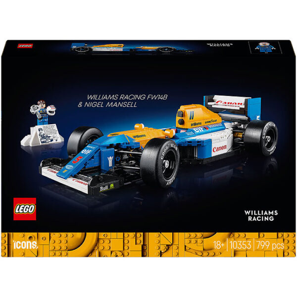 LEGOÂ® Icons - Williams Racing Og Nigel Mansell 10353 - 799 Dele