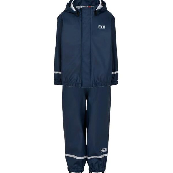 LEGOÂ® Wear Regntøj m. Seler - PU - LWJivan - Dark Navy