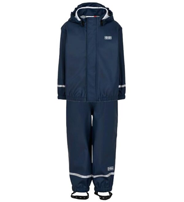 LEGOÂ® Wear Regntøj m. Seler - PU - LWJivan - Dark Navy