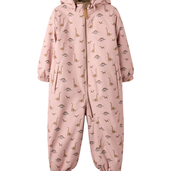 LIL ATELIER Flyverdragt SNOW10 Misty Rose Dino