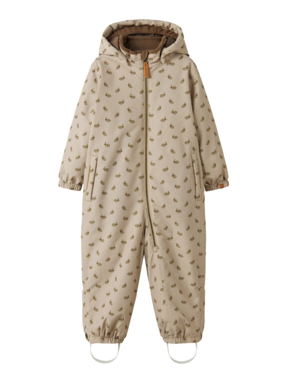 LIL ATELIER Flyverdragt SNOW10 Oxford Tan Rabbit LIL ATELIER Flyverdragt SNOW10 Oxford Tan Rabbit