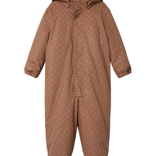 LIL ATELIER Gummi Flyverdragt DRY10 Beaver Fur