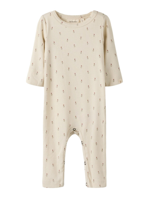 LIL ATELIER Natdragt Gago Turtledove Floral LIL ATELIER Natdragt Gago Turtledove Floral