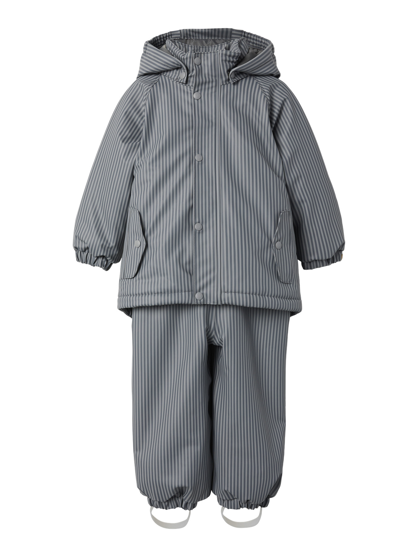 LIL ATELIER Polstret Regntøj DRY10 Ultimate Grey