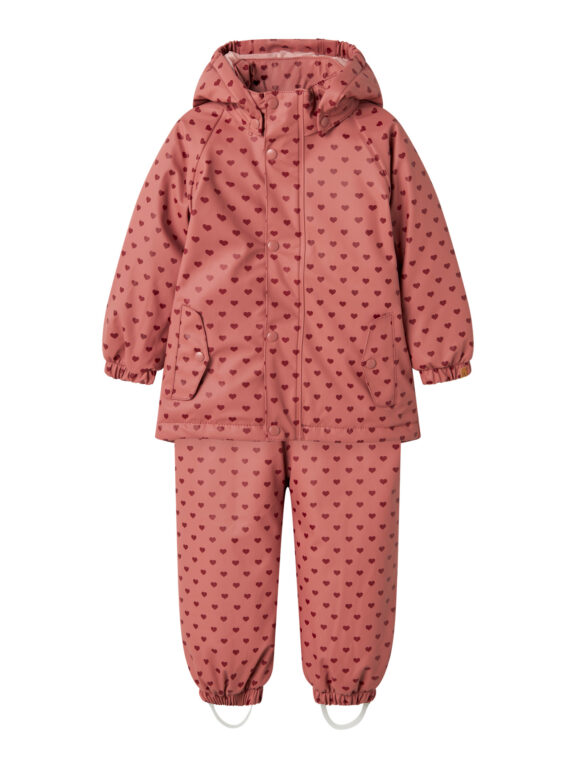 LIL ATELIER Regntøj DRY10 Withered Rose