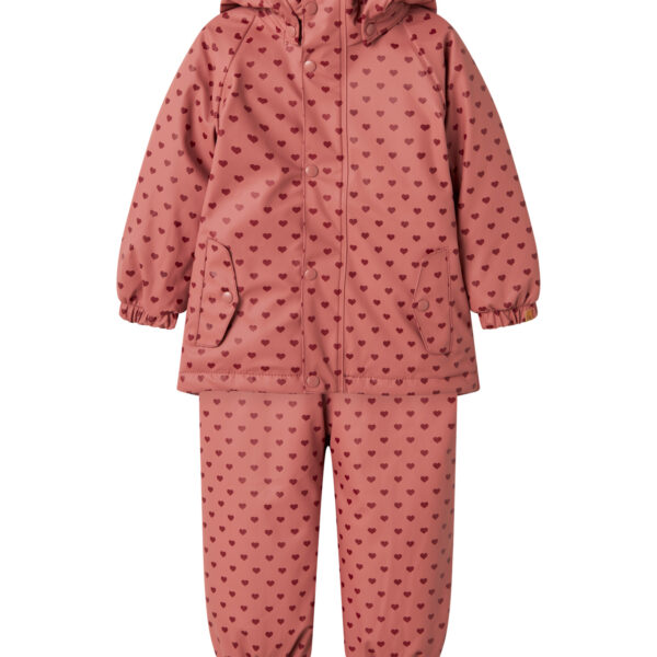 LIL ATELIER Regntøj DRY10 Withered Rose