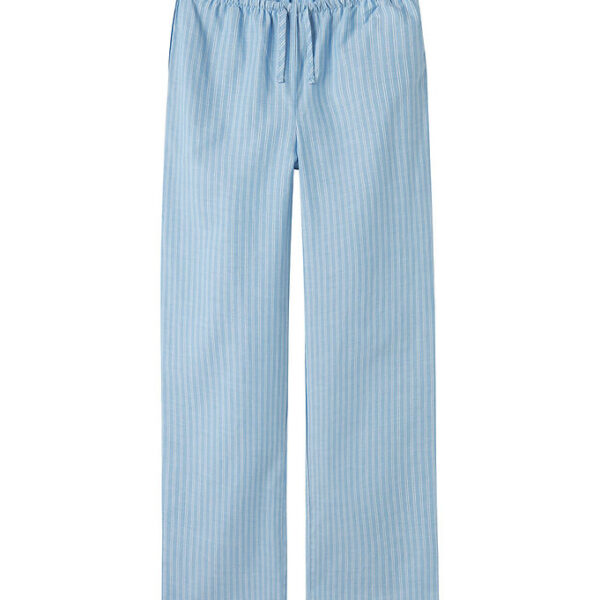 LMTD Bukser - NlfKelle - Silver Blue/WHITE STRIPE
