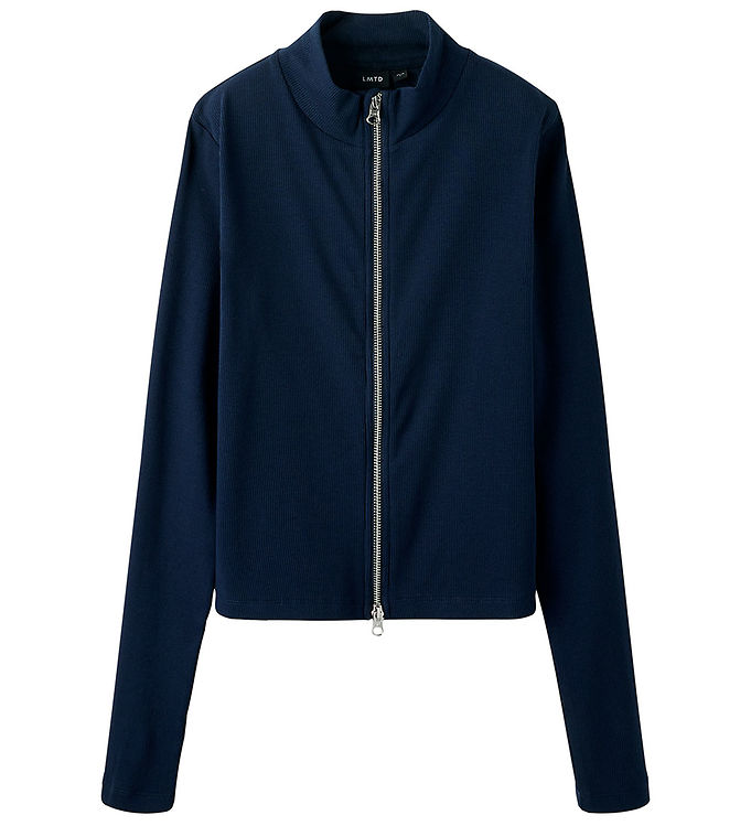 LMTD Cardigan - Rib - NlfHinaja - Navy Blazer