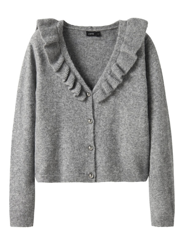 LMTD Flæse Cardigan Reave Light Grey Melange