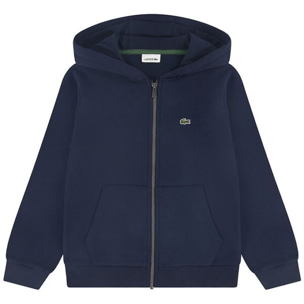 Lacoste Cardigan - LCB Core Fleece Full Zip - Marine