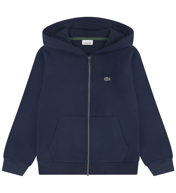 Lacoste Cardigan - LCB Core Fleece Full Zip - Marine