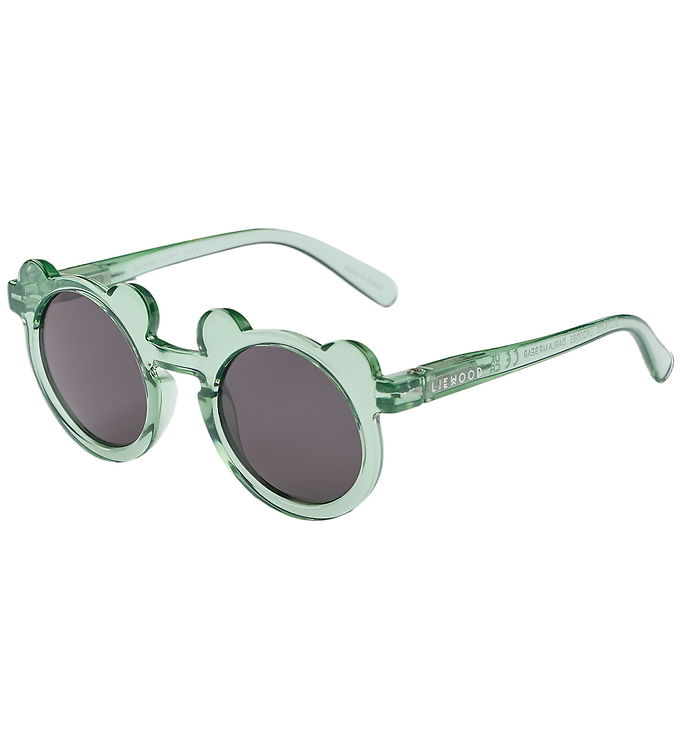 Lie wood Solbriller - Darla - Mr. Bear - Peppermint Transparent