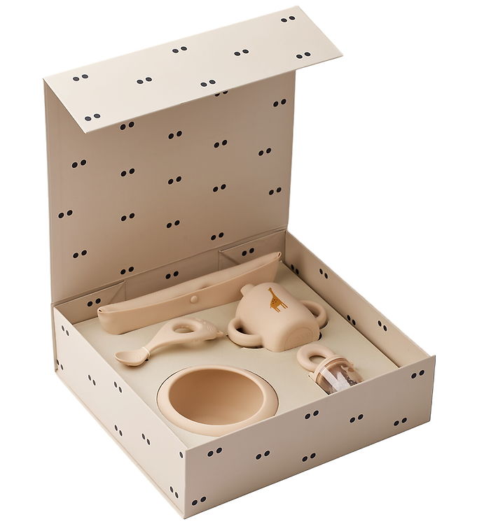 Liewood Baby Spisesæt - Silikone/Tritan - 5 dele - Apple Bloss