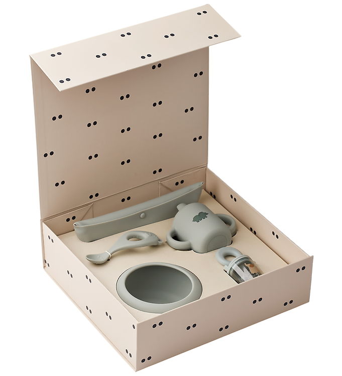 Liewood Baby Spisesæt - Silikone/Tritan - 5 dele - Dove Blue