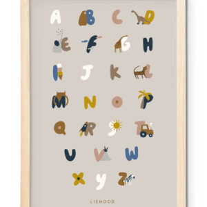 Liewood Beverly ABC plakat - 50x70 cm